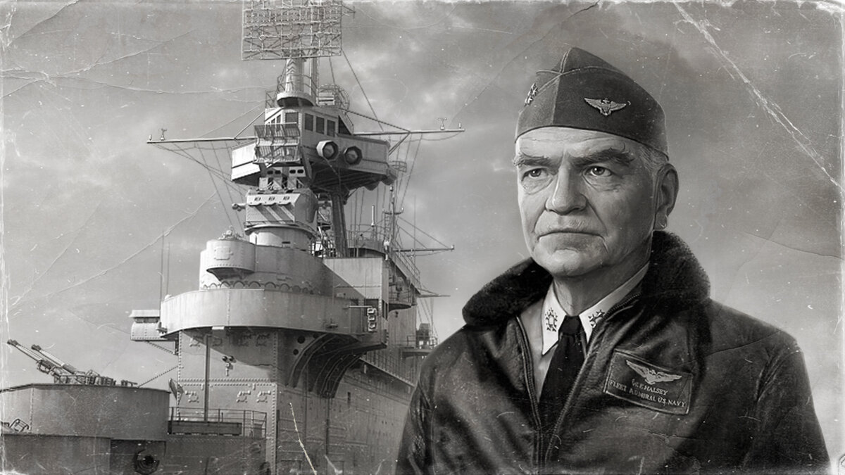 Адмирал Хэлси. Источник изображения: сайт worldofwarships.ru