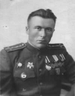 Василий Иванович Чёрный 1945-1946, Австрия.