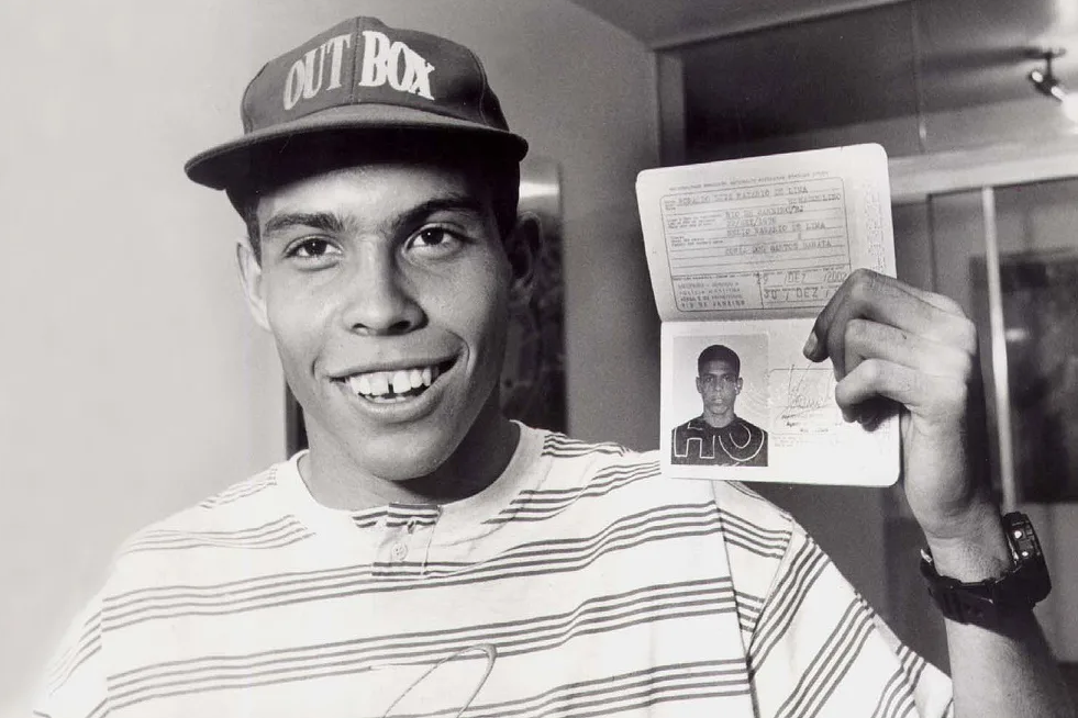 Роналдо в детстве. 