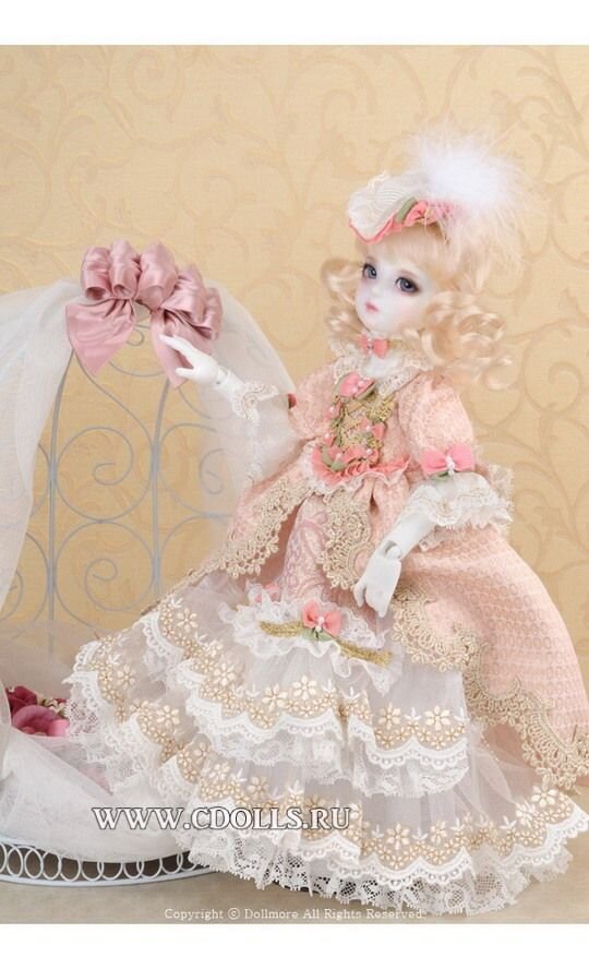 Кукла бжд Доллмор Нарша Нежная роза