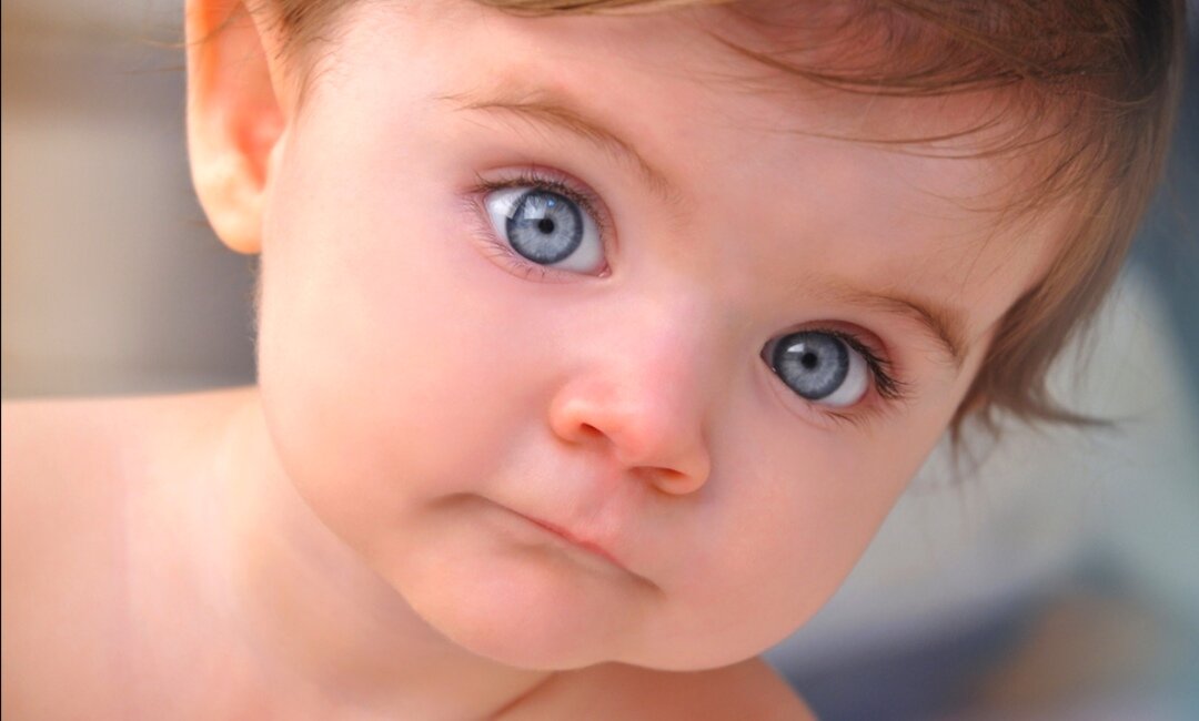 Может ли родиться ребенок с карими глазами и светлыми волосами