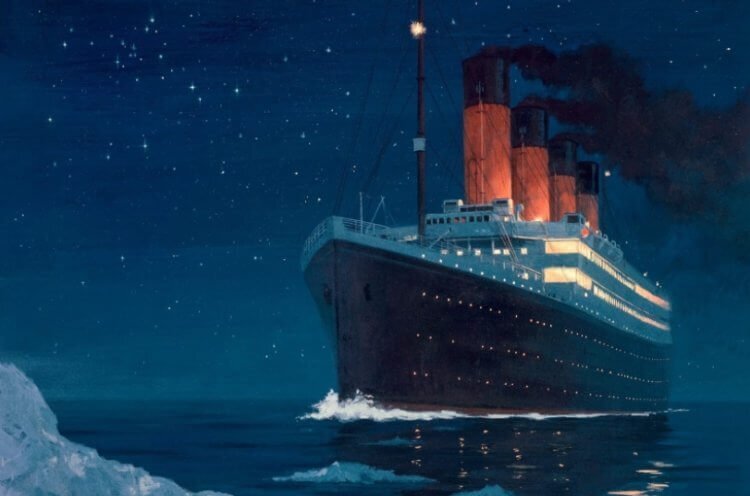 На самом деле, крушение Титаника произошло из-за небольшого айсберга