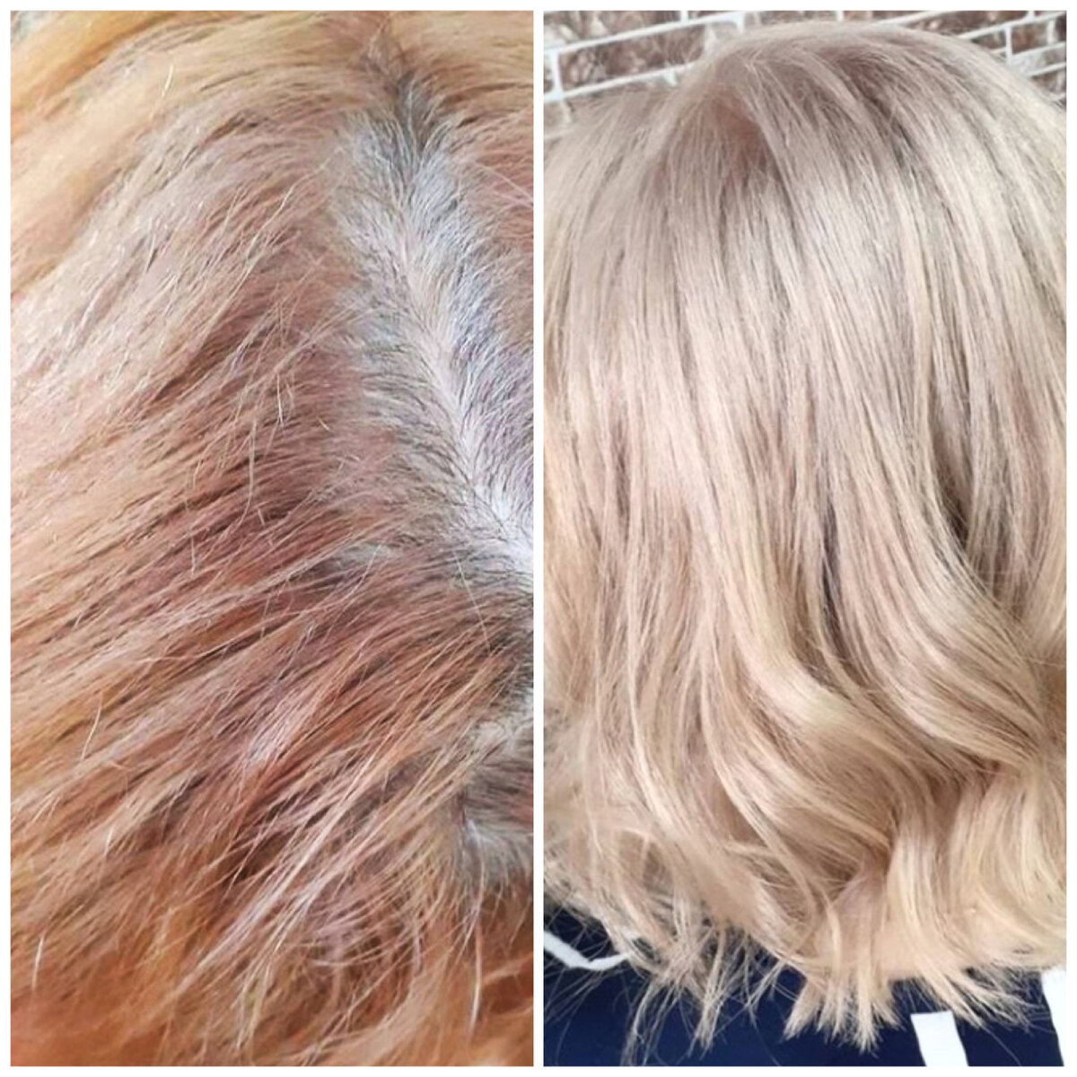 даже окрашенный седой волос выдаёт себя тусклым видом и плоским цветом