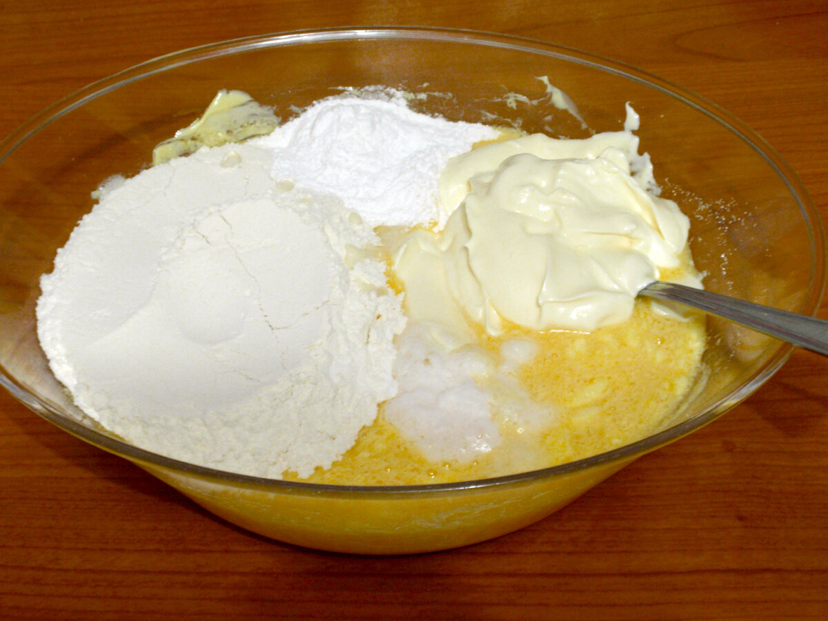 Кекс с голубикой