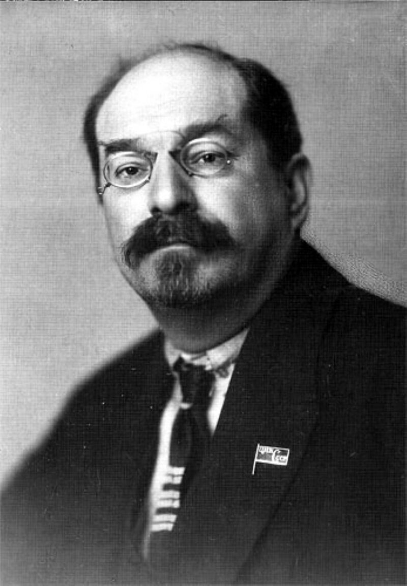 Анатолий Васильевич Луначарский, первый Нарком просвещения.