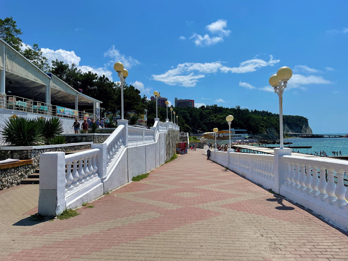 дивноморск набережная пляж