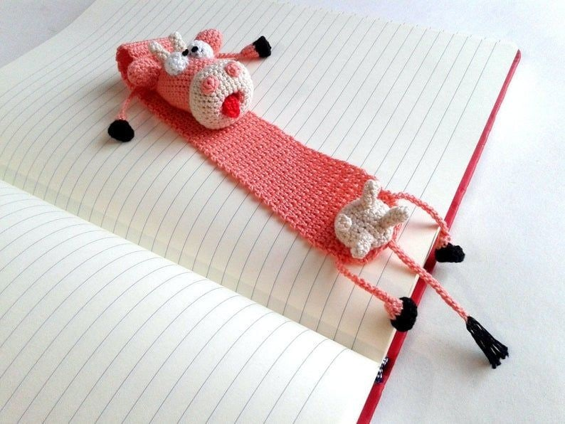 Crochet Flower Bookmarks pattern free