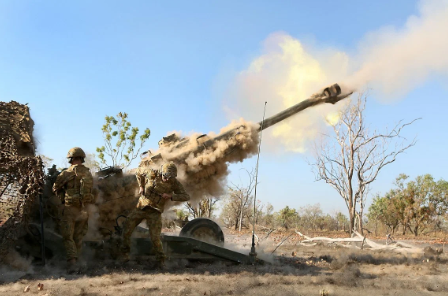 Буксируемая гаубица M777A2 армии Австралии