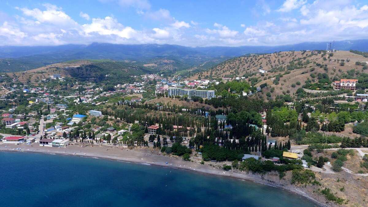 Села и поселки крыма. Алушта поселок Солнечногорское. Солнечногорское Крым 2020. Крым Алушта Солнечногорское. Поселок Солнечногорск Крым.