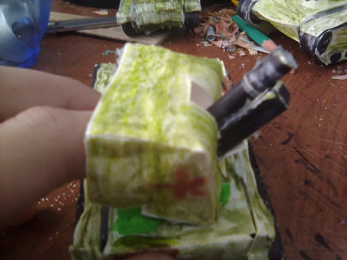 подъем пушки