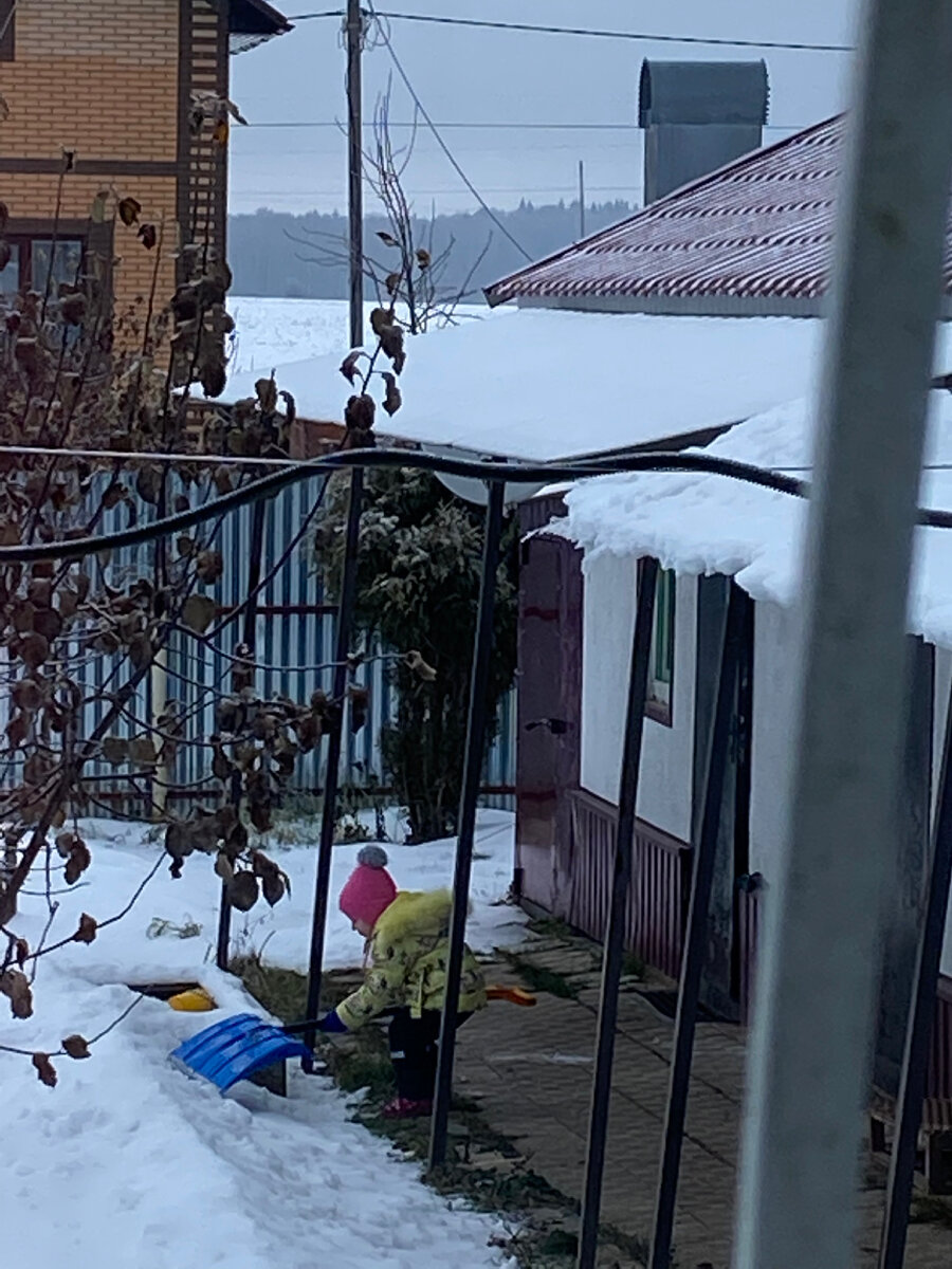 С утра за работой.