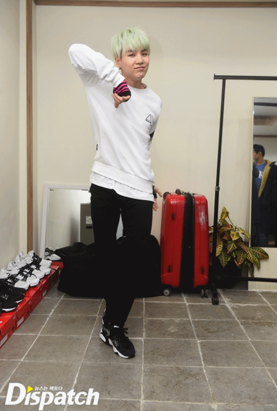 BTS. Suga & his legs.