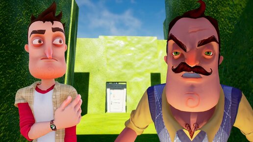 ШОУ ПРИВЕТ СОСЕД!ЛАБИРИНТ ВАСИЛЬТАВРА!HELLO NEIGHBOR ПРОХОЖДЕНИЕ МОДОВ!