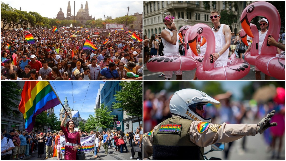 Празднование ЛГБТ в странах Европы и США