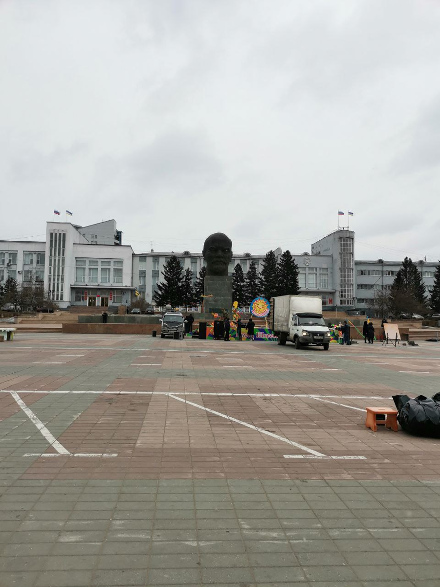 Подготовка площади