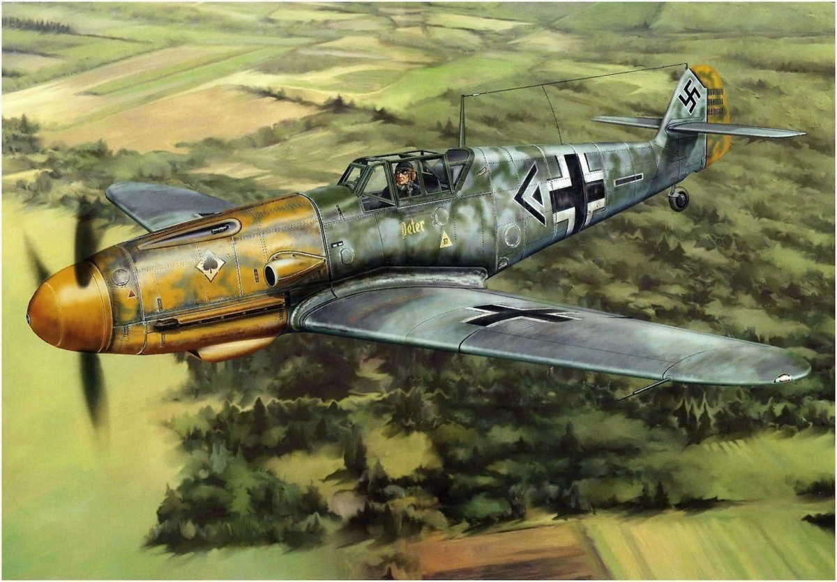 Истребитель Bf 109F-2