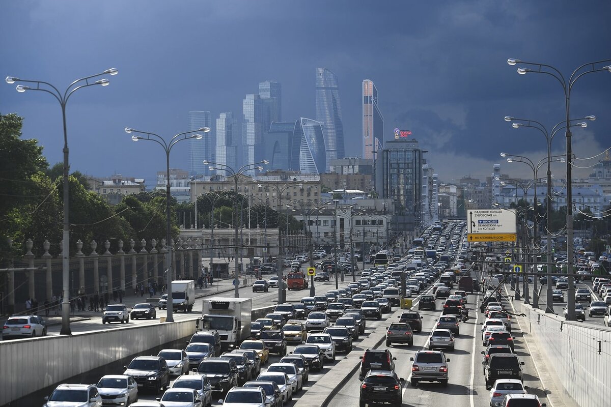 москва в движении