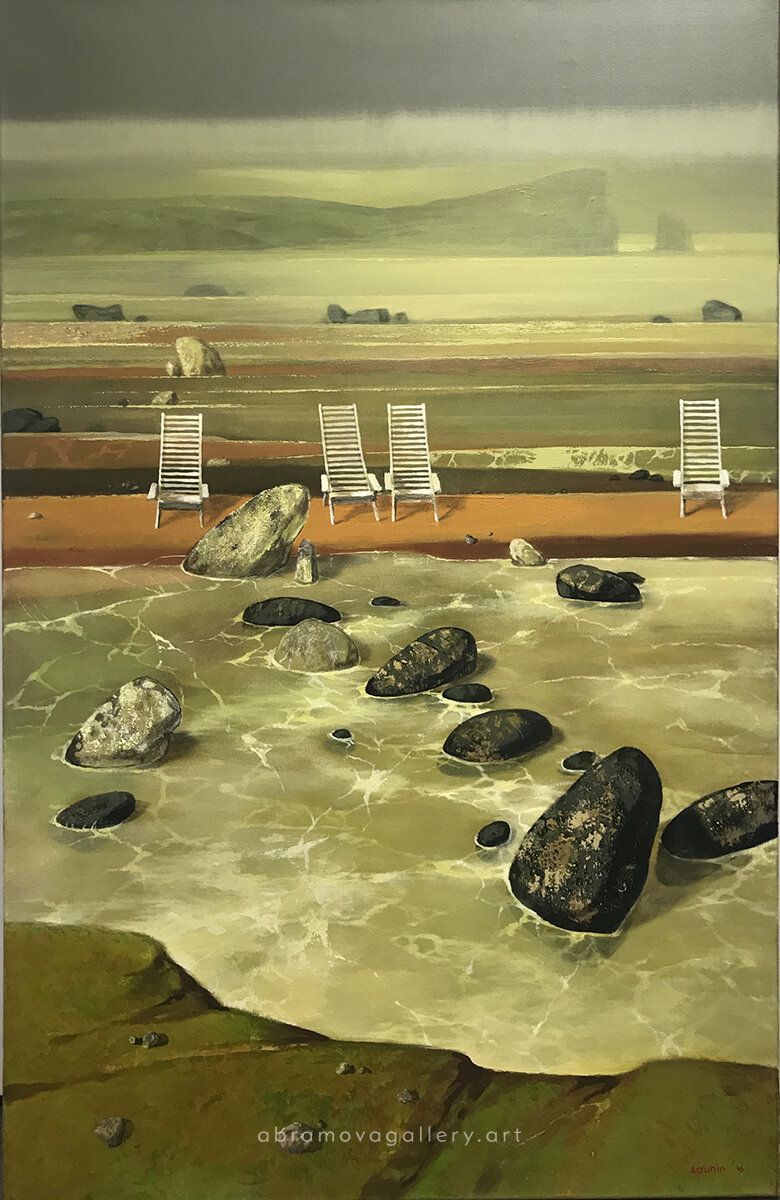 УТРО. Холст, масло, 140x90