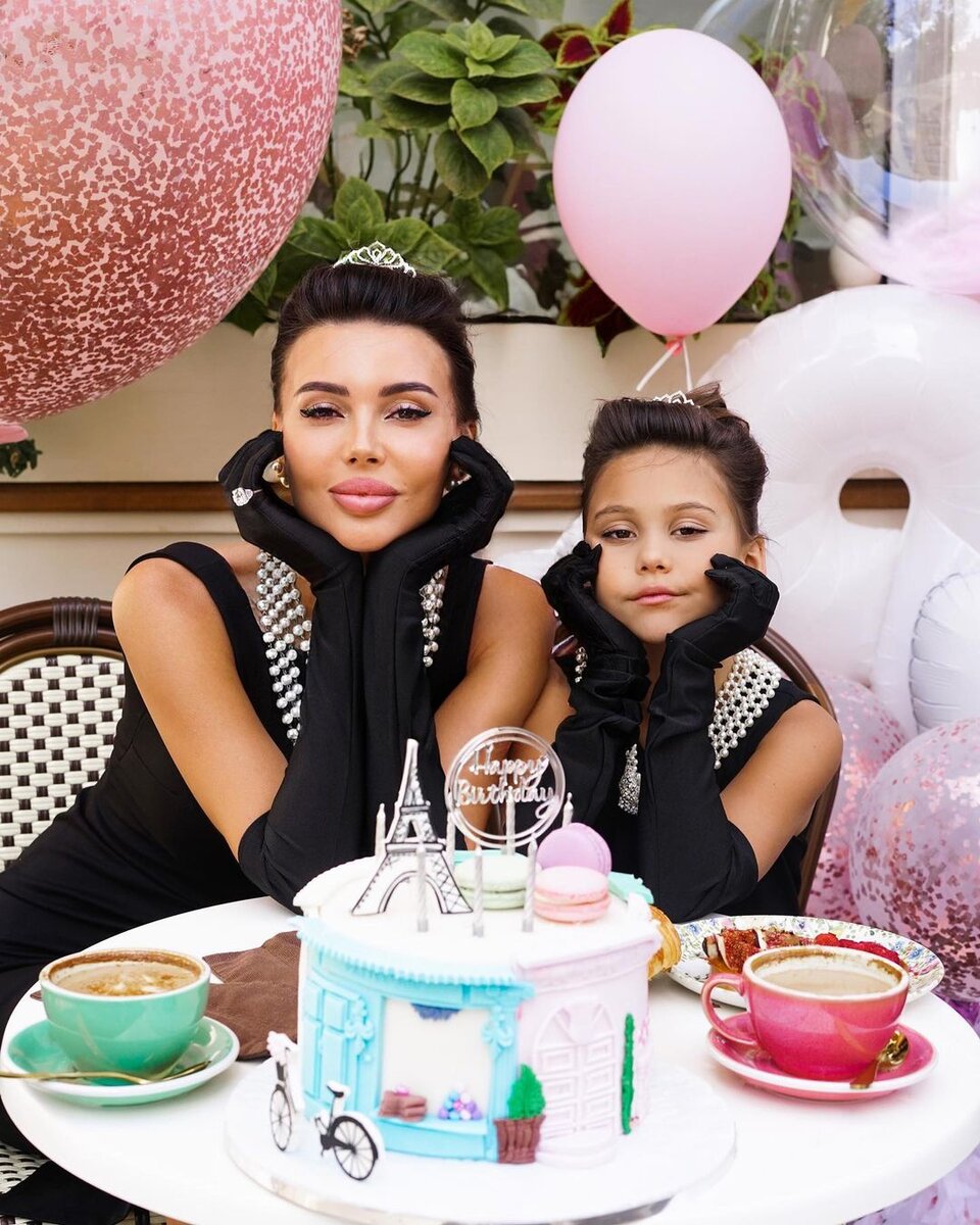 Дочь Джигана и Самойловой Лея отметила 8-летие