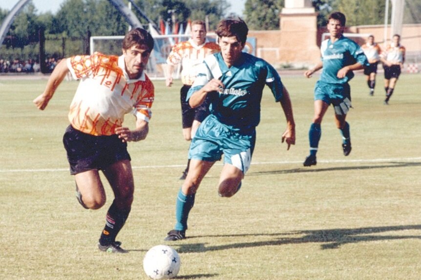 Юрий Матвеев - лучший бомбардир первого в истории, Чемпионата России по футболу