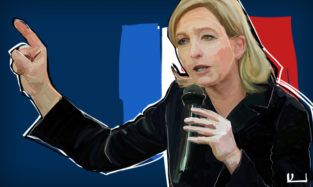    Марин Ле Пен Иван Шилов © ИА REGNUM