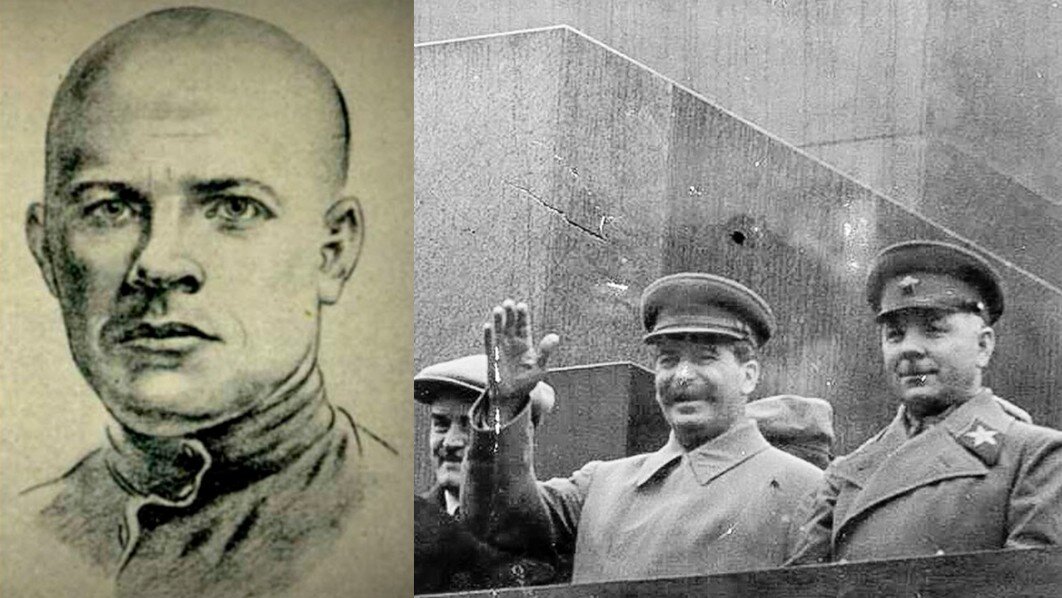 Яков Охотников слева
