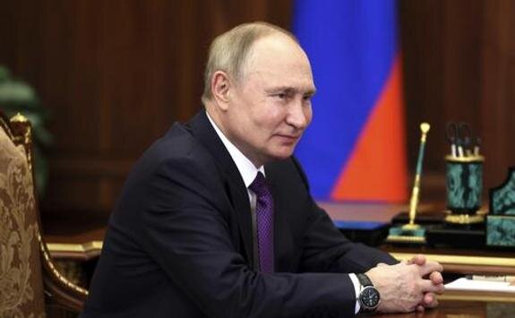    президент России Владимир Путин, Mikhail Metzel/Kremlin Pool