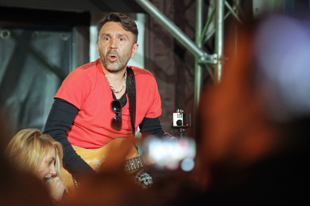 Певец Сергей Шнуров. Фото: Baltphoto/ Дарья Иванова