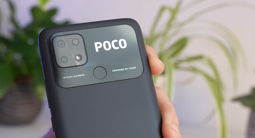 Poco C40 back panel view image