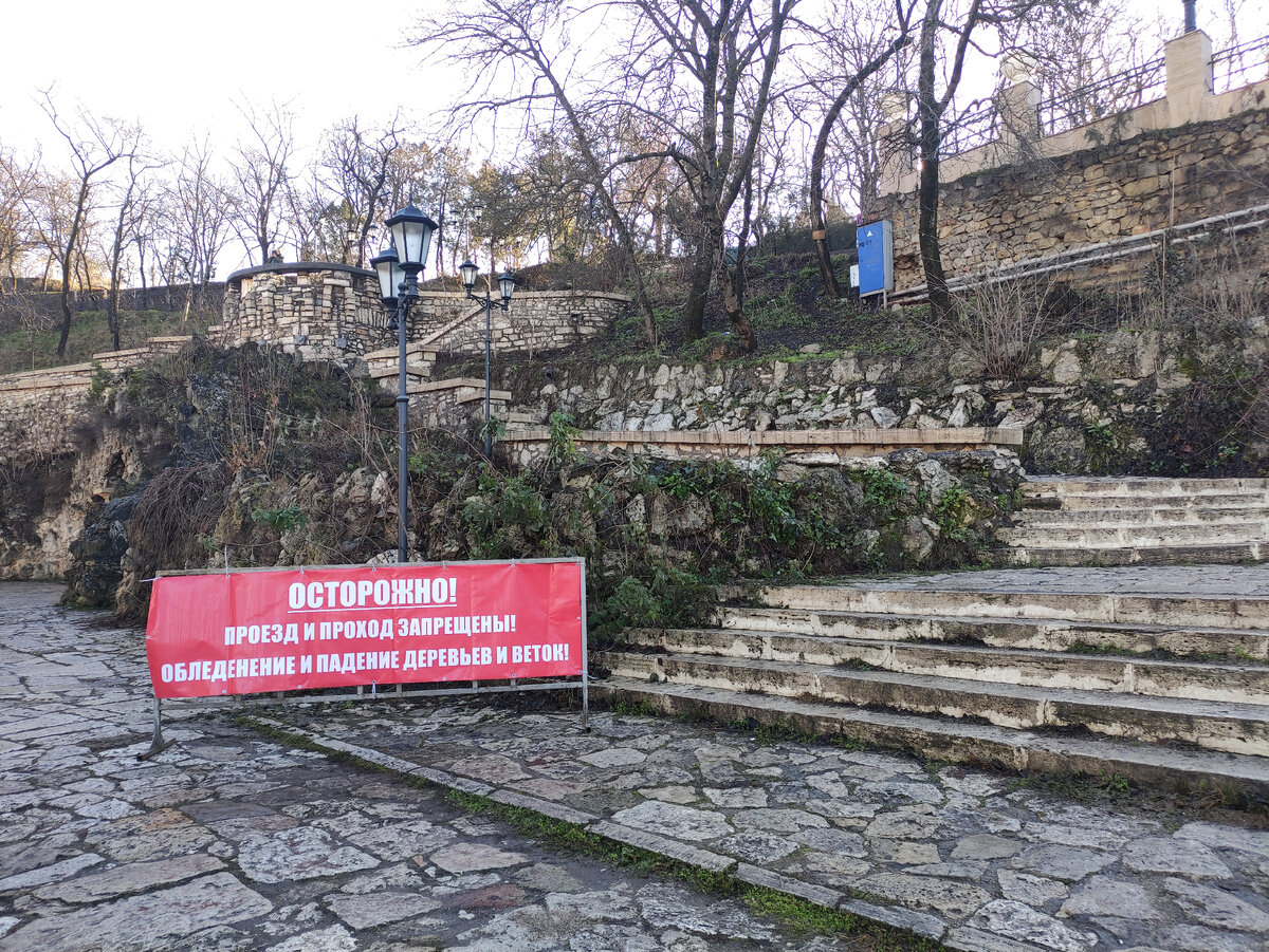 Парк Цветник (декабрь 2022 года)