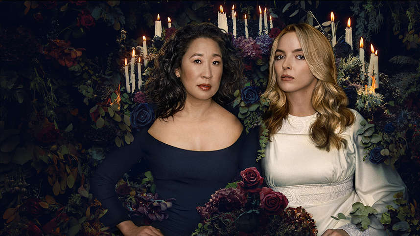 кадр из сериала Killing Eve