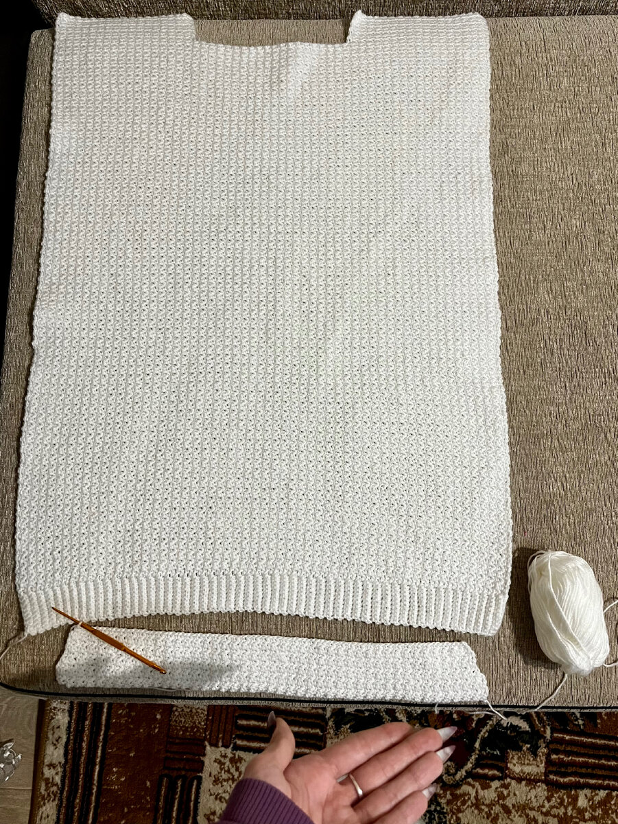 Вяжу свитер, день 18