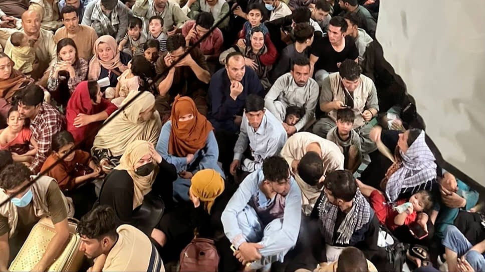 Фото: Capt. Chris Herbert / U.S. Air Force / AP📷Кадры эвакуации из Афганистана