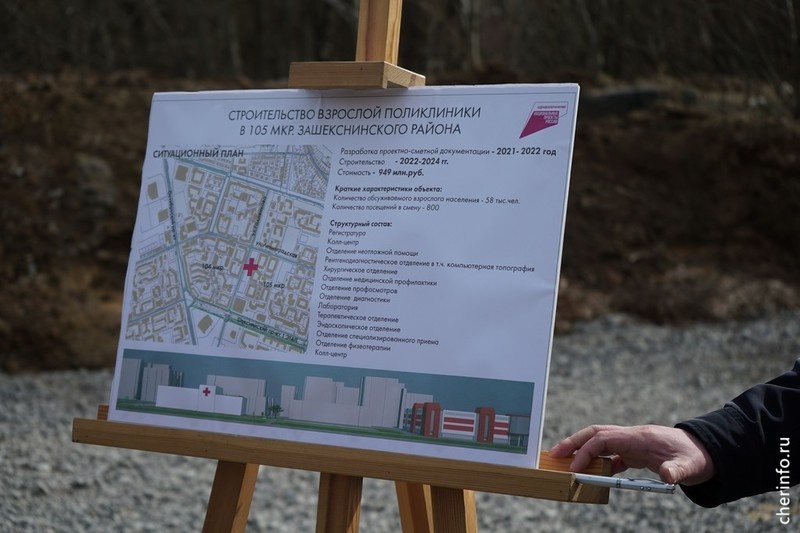    Об этом сегодня на оперативном совещании сообщил мэр Вадим Германов. Поликлинику построят на улице Годовикова, недалеко от нового здания городского суда.