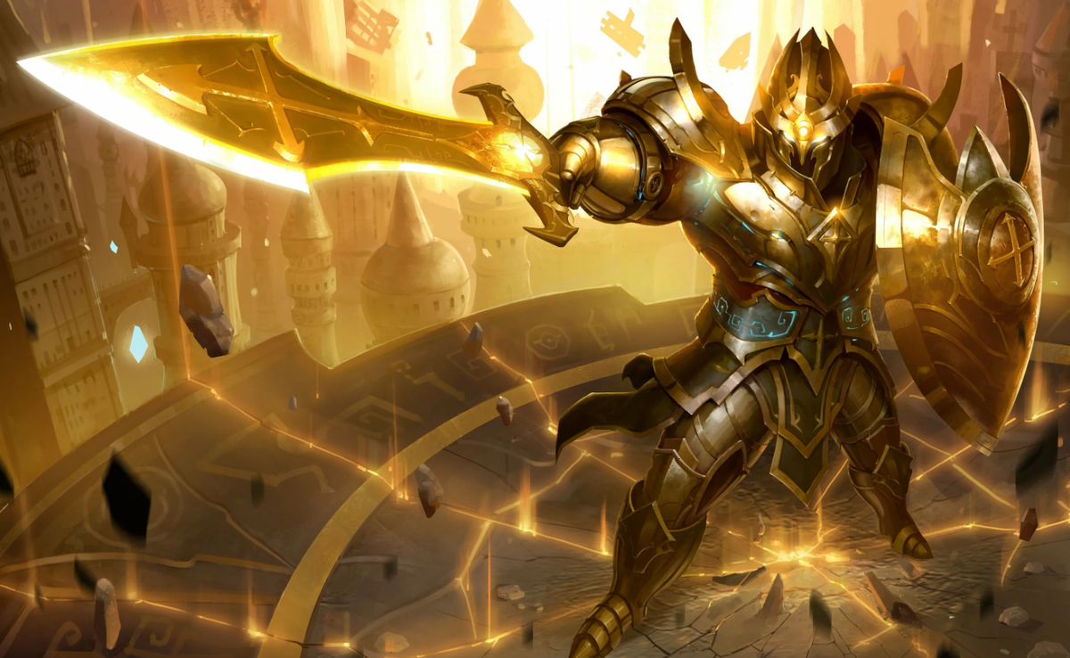 Паладин латник - Изображение из открытых источников