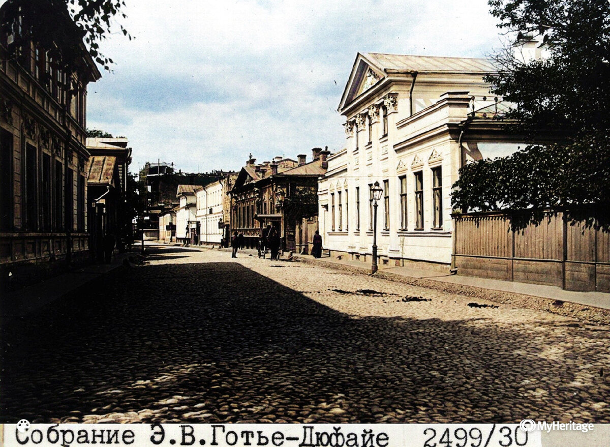 Сказочная Москва 1910-х годов в цвете | Now&Then Russia | Дзен