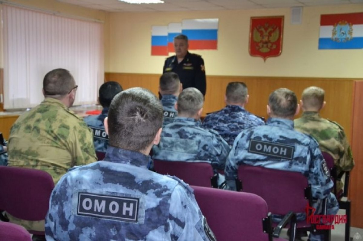    Самарский ОМОН «Утес» отметил 34-ую годовщину со дня образования отряда