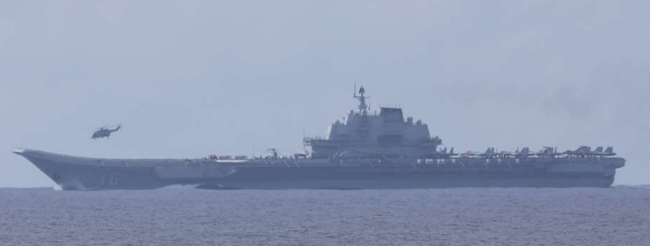 Η αεροπορική εταιρεία που βασίζεται σε αερομεταφορέα πραγματοποιεί πτήσεις με το AK "Liaoning"