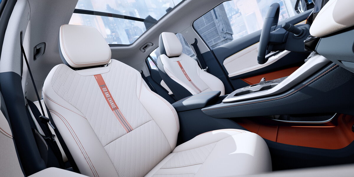 GAC GS3 2025 салон сиденья