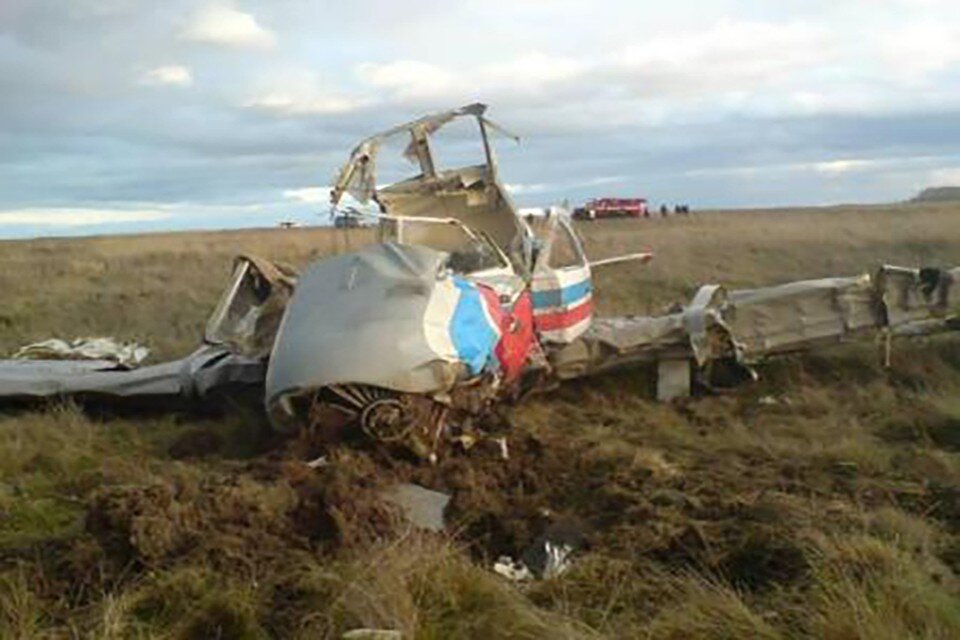     Фото с места катастрофы. Фото: ГУ МЧС по Рязанской области.