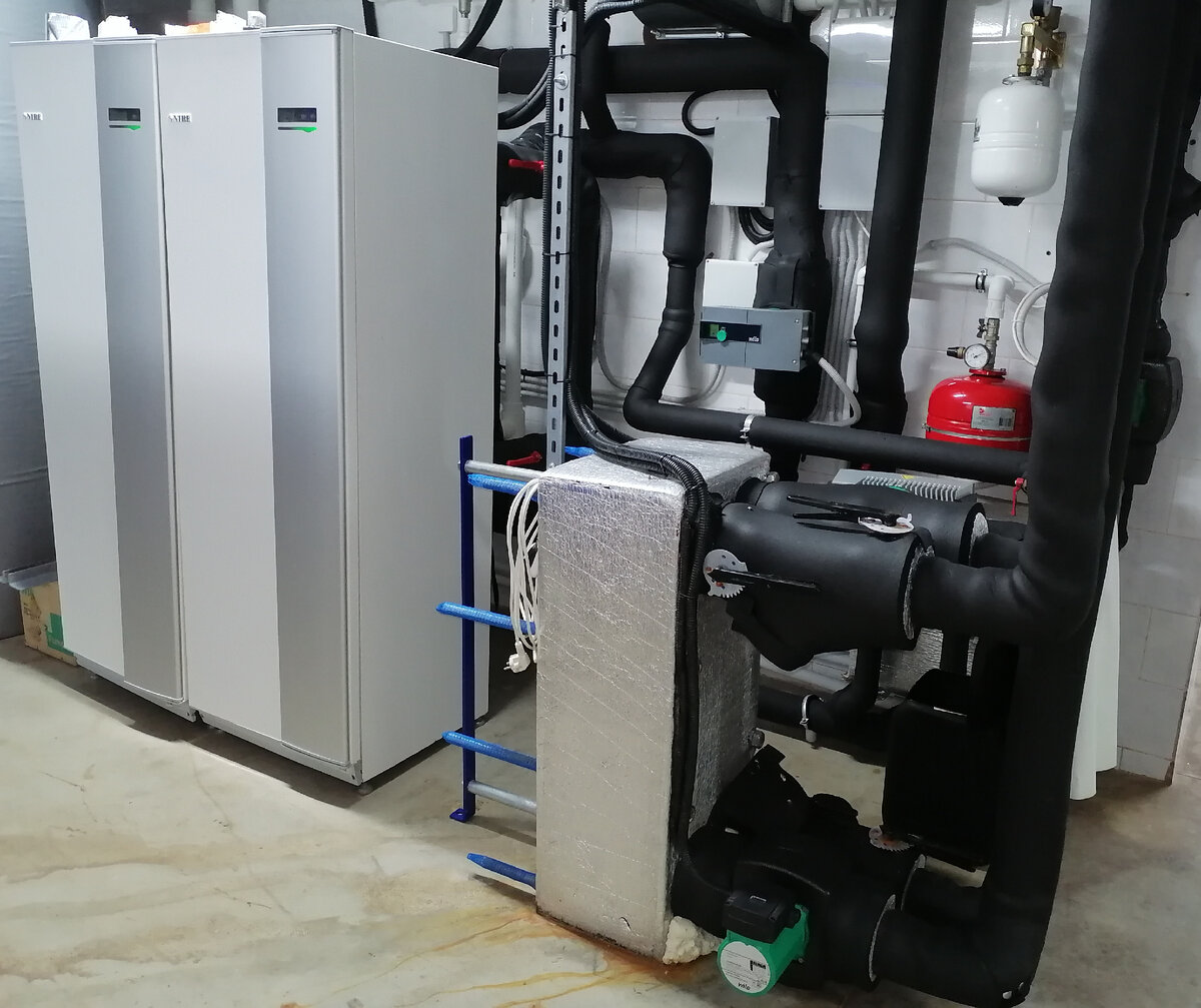 Тепловые насосы на 120 кВт холода