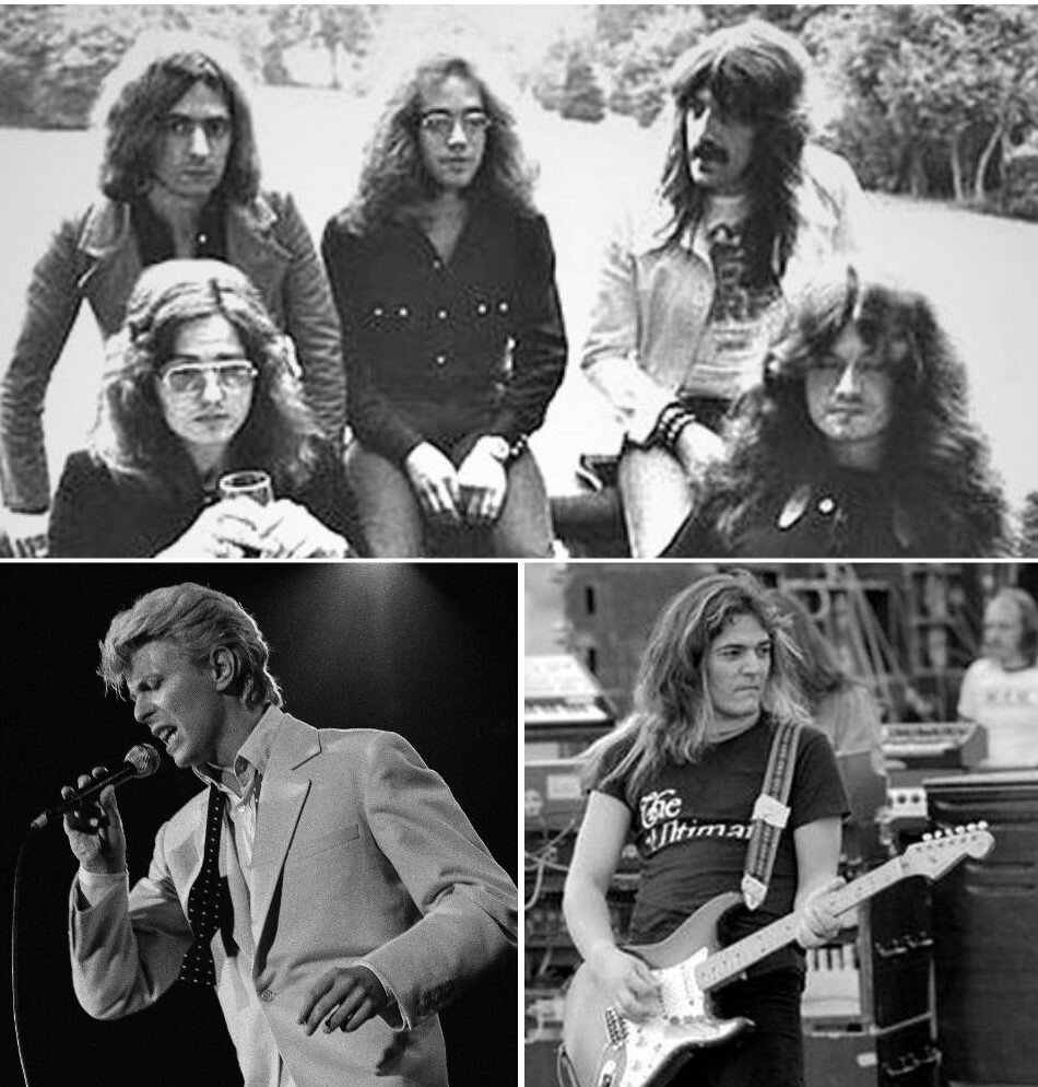 DEEP PURPLE Mk III - Дэвид Боуи - Томми Болин
