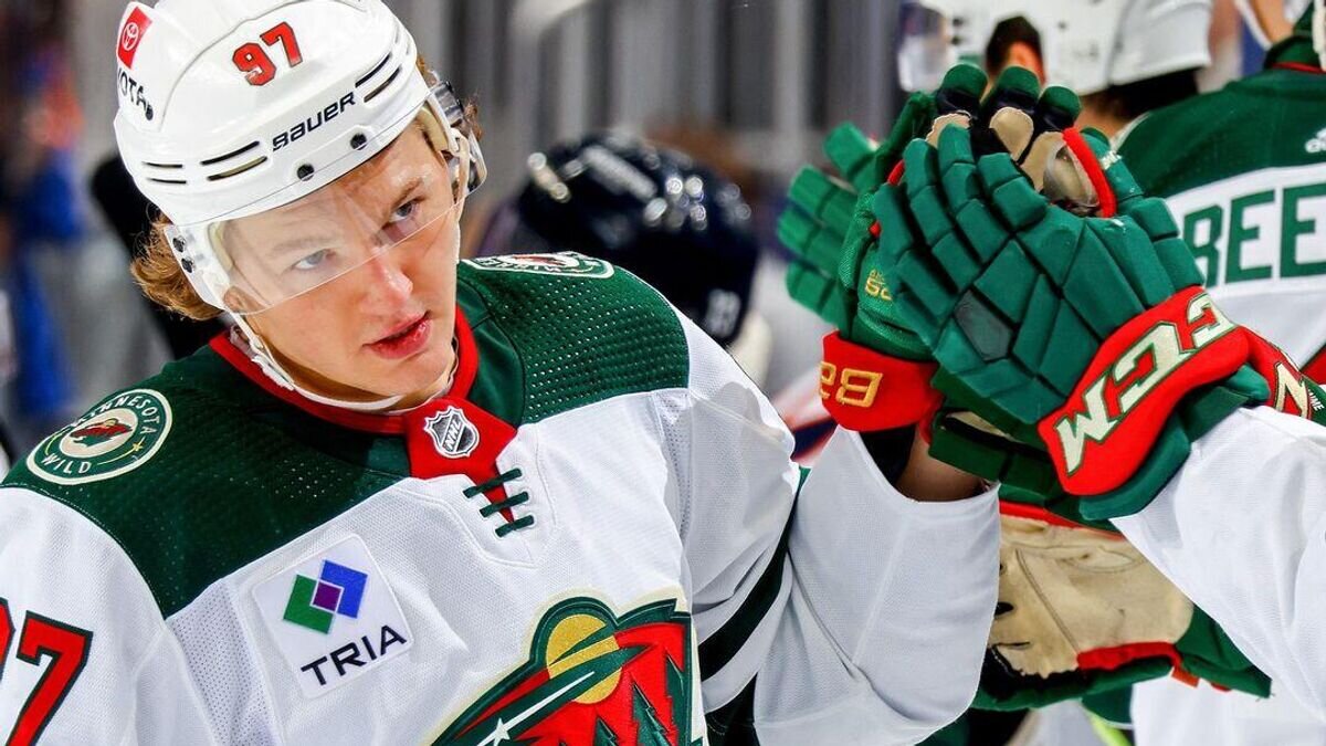    Хоккеист "Миннесоты Уайлд" Кирилл Капризов© Фото : Пресс-служба ХК "Миннесота Уайлд"