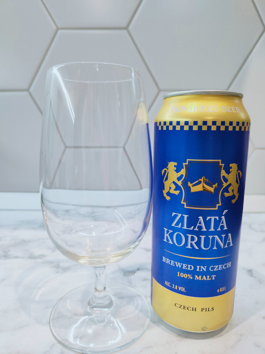 Пиво "Zlata Koruna Czech Pils" (Злата Коруна Чешский Пилс)