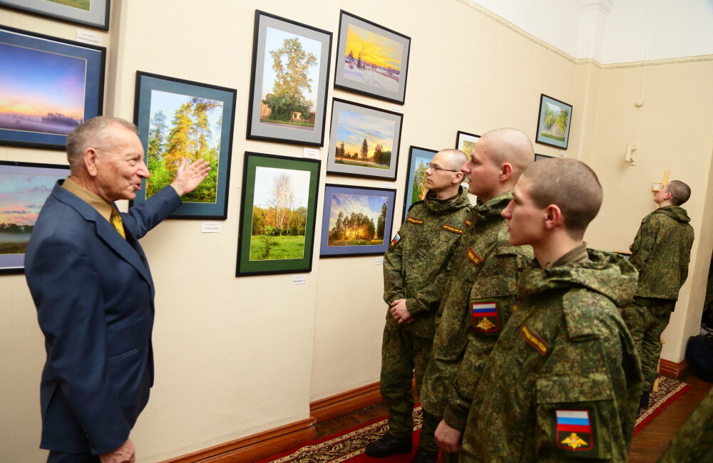 «Россия - Родина моя»: В ЦОК ВКС открылась персональная выставка фотохудожника Юрия Спасенникова