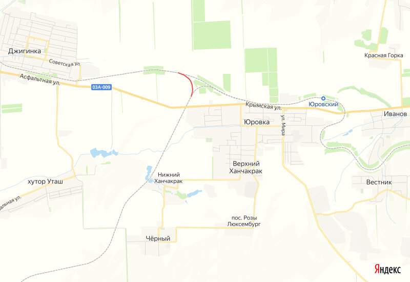 © yandex.ru/map-constructor (Введенный в эксплуатацию участок)