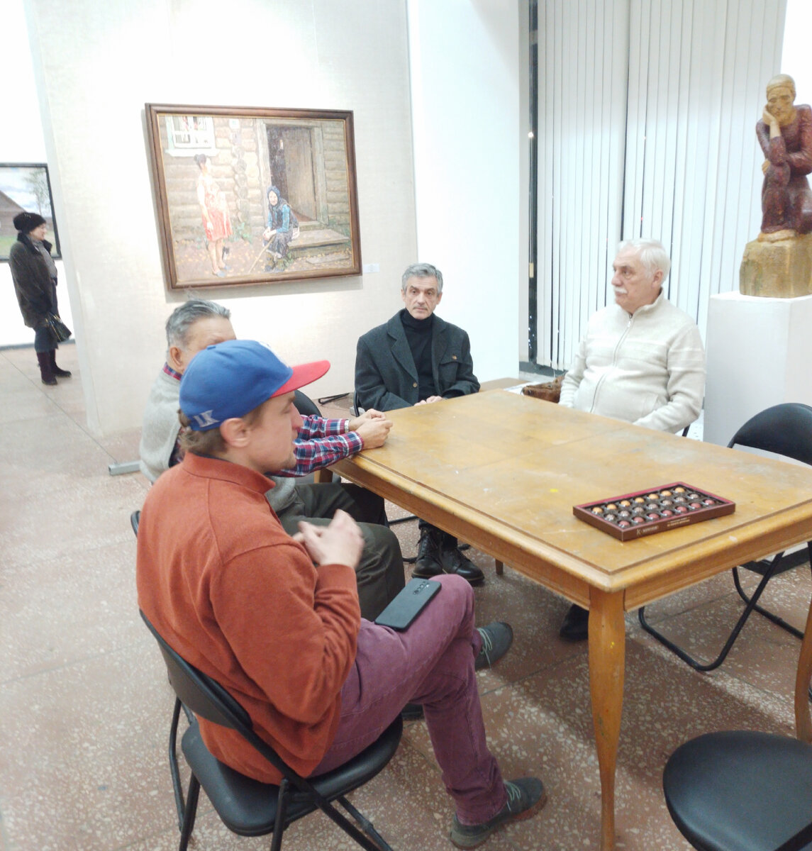 "Круглый стол" к 45 - летию Выставочного зала Тулы.