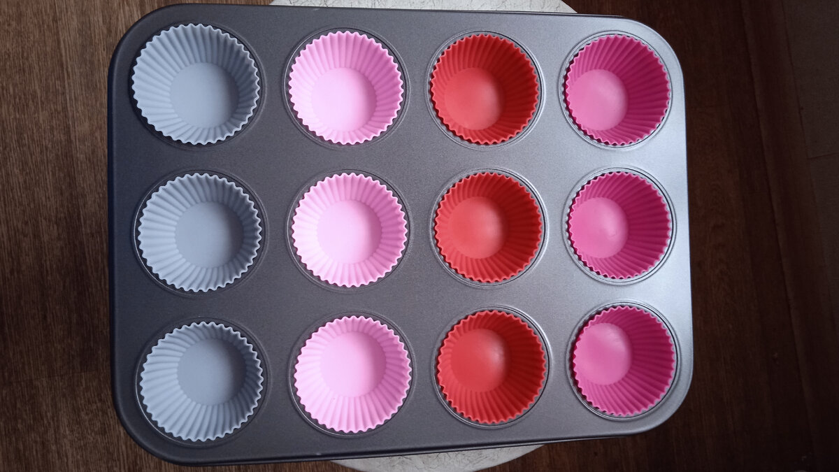 Форма для кексов с вкладышами