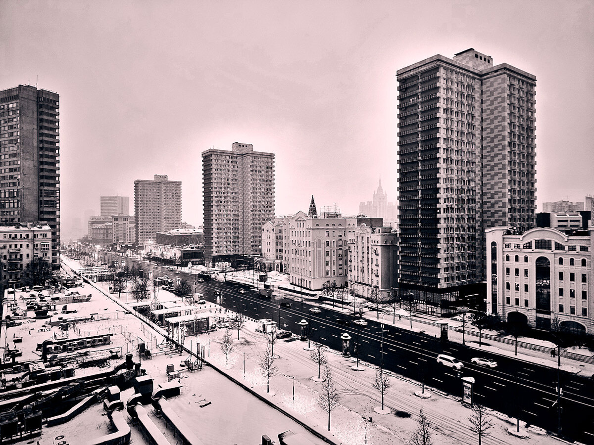 Москва калининский проспект - фото