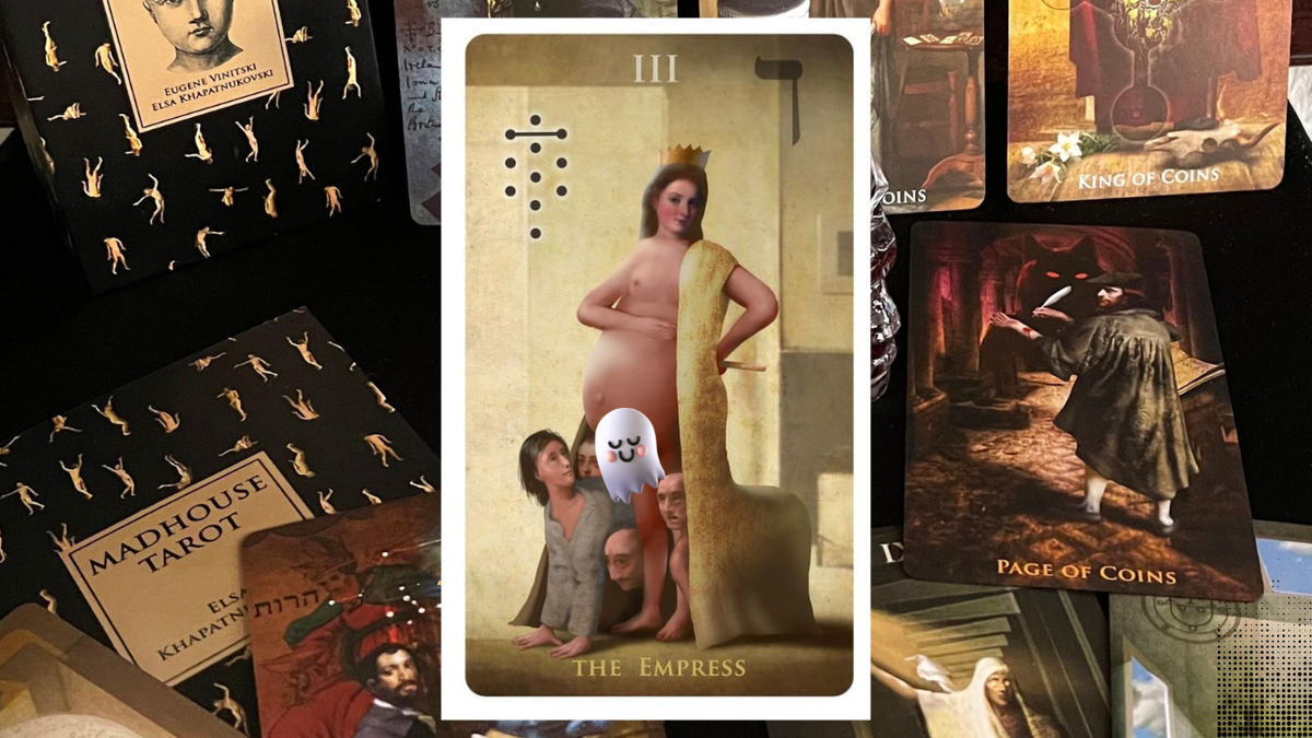 Колода «Madhouse Tarot» Eugene Vinitski, Elsa Khapatnukovski 